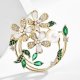 Upscale Women's Gardenia Garland Brooch