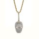 Cartoon Pendant Full Of Zirconium Hip Hop Necklace